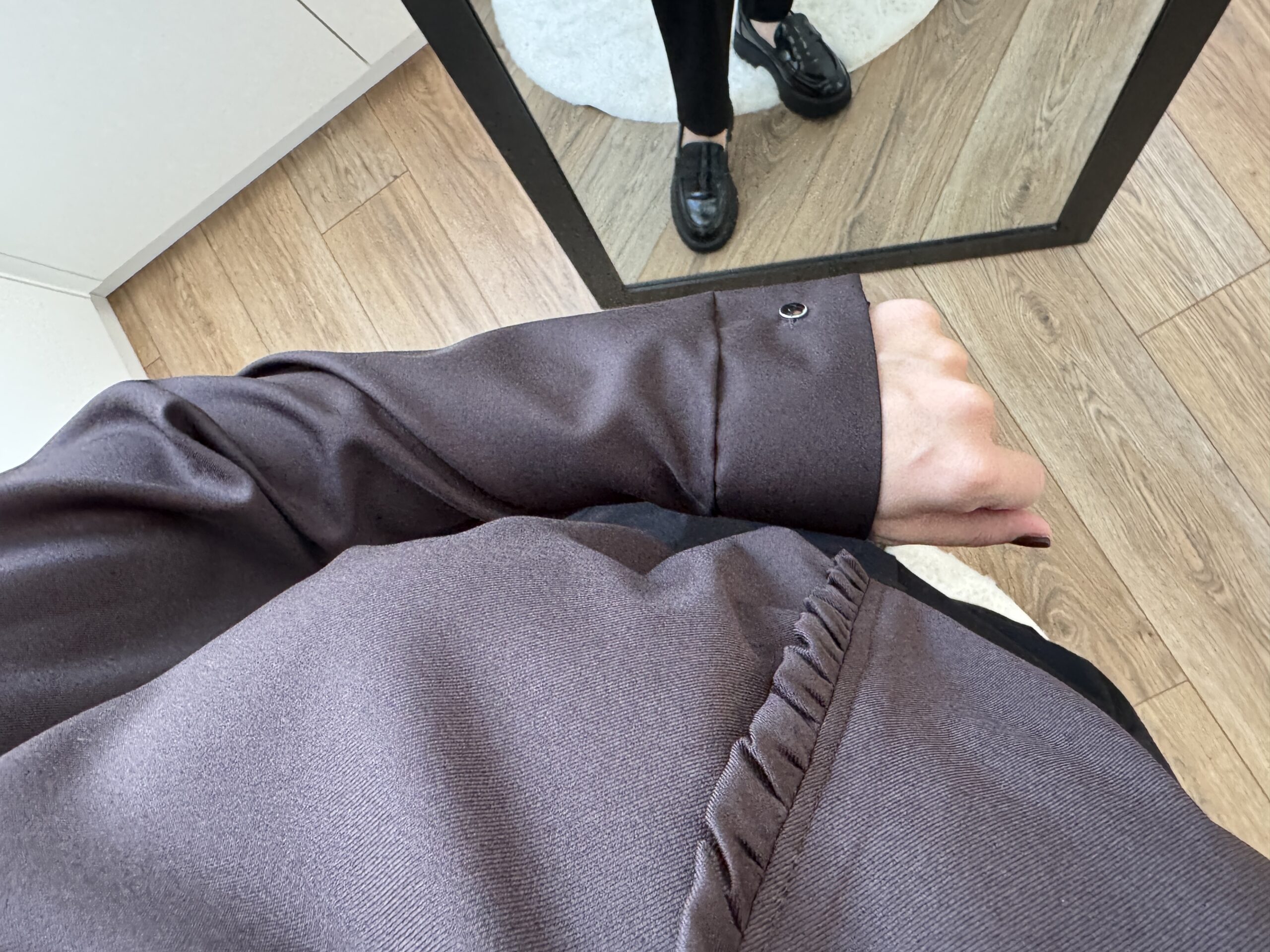 Bluzka Elegancka Brązowa Bluzka Elegancka Brązowa - obrazek 3