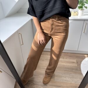 Spodnie Zamszowe
