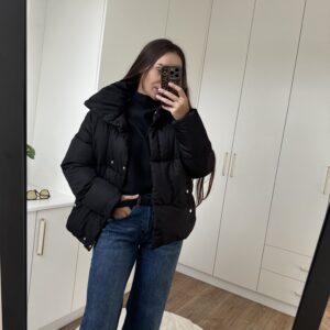 Kurtka Czarna Krótka