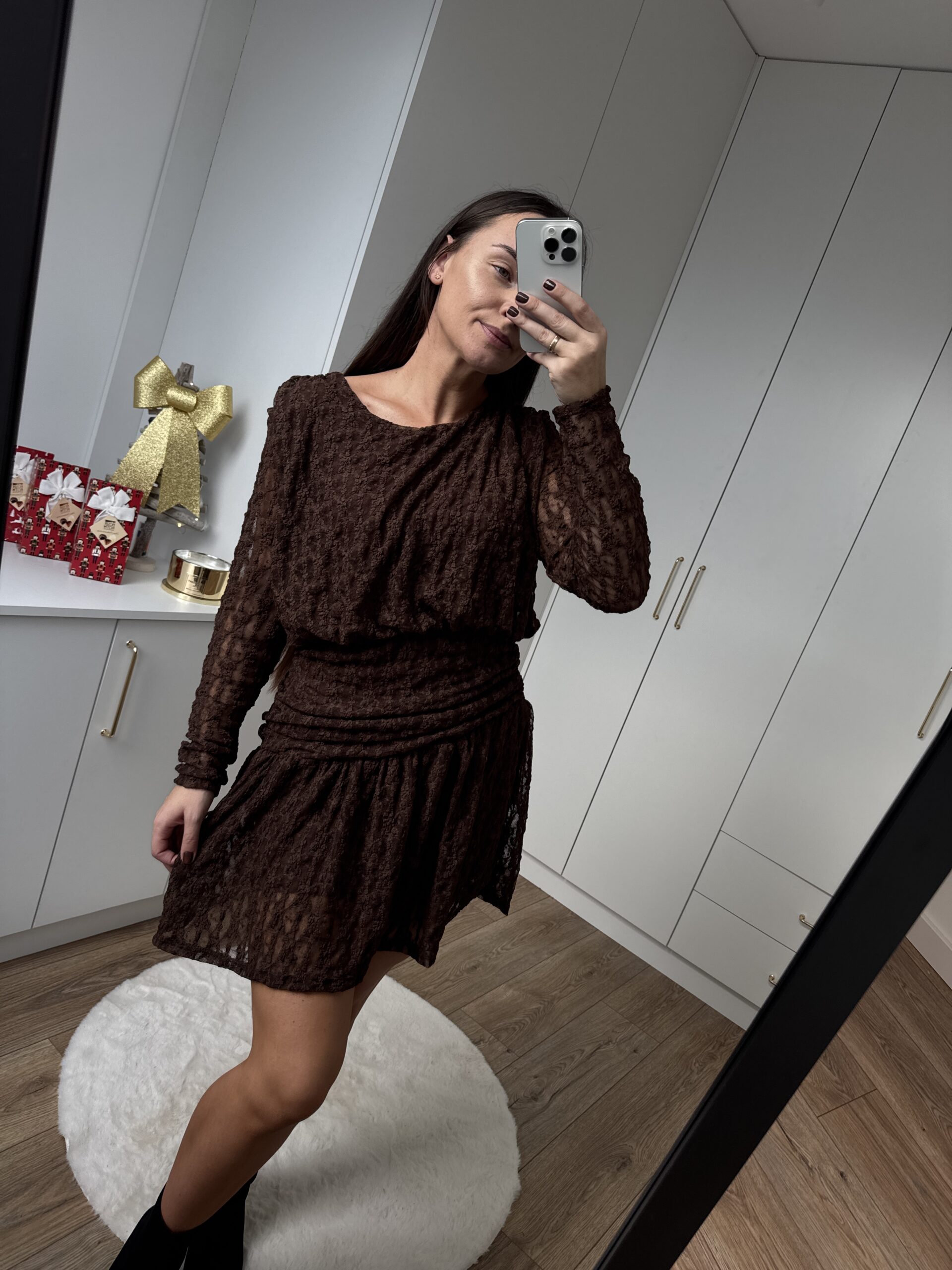 Sukienka Koronkowa Mini Sukienka Koronkowa Mini