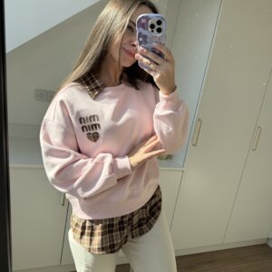 Bluza Z Kołnierzykiem W Krate