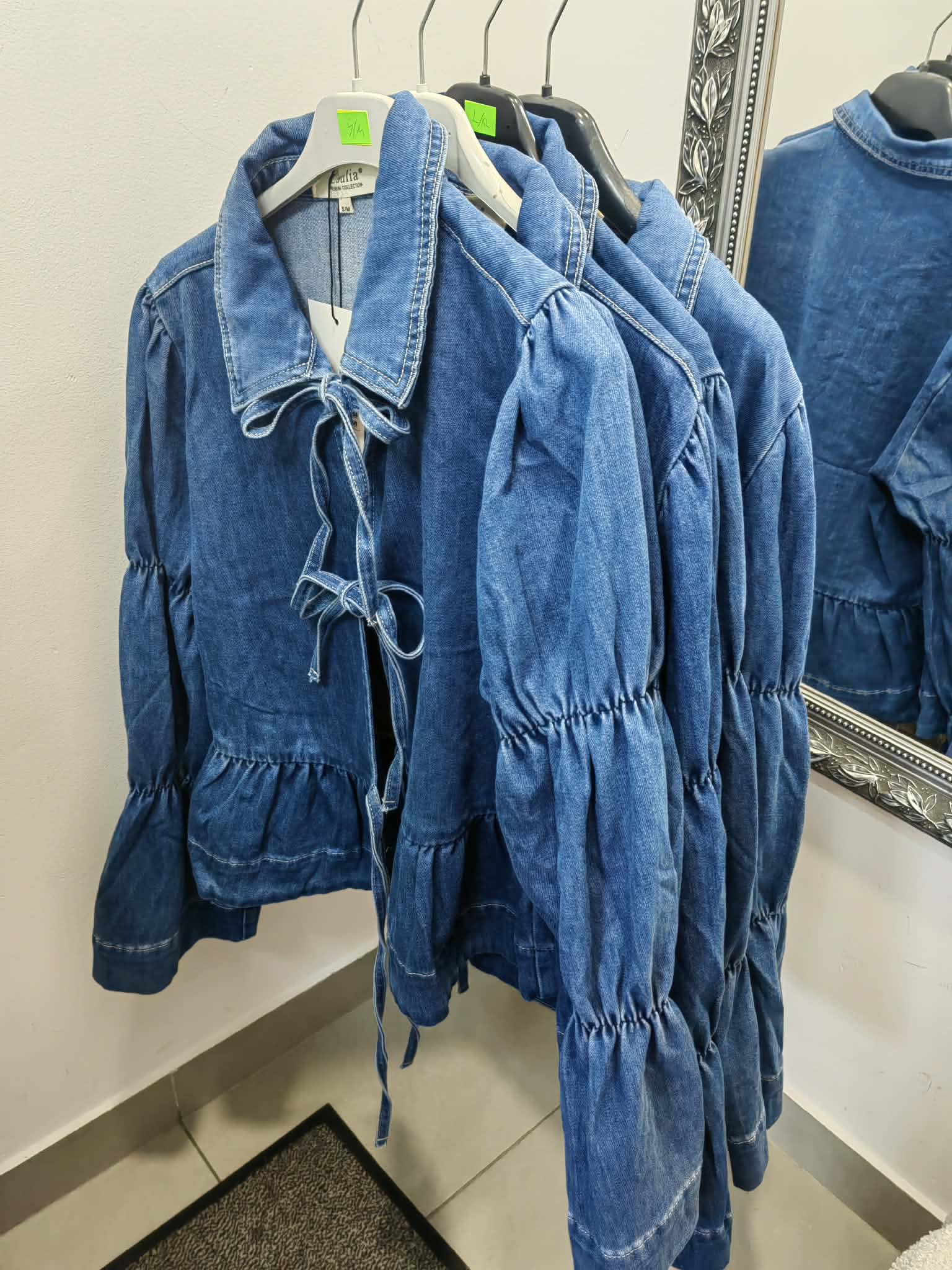 Koszula Jeansowa Wiązana Koszula Jeansowa Wiązana - obrazek 7