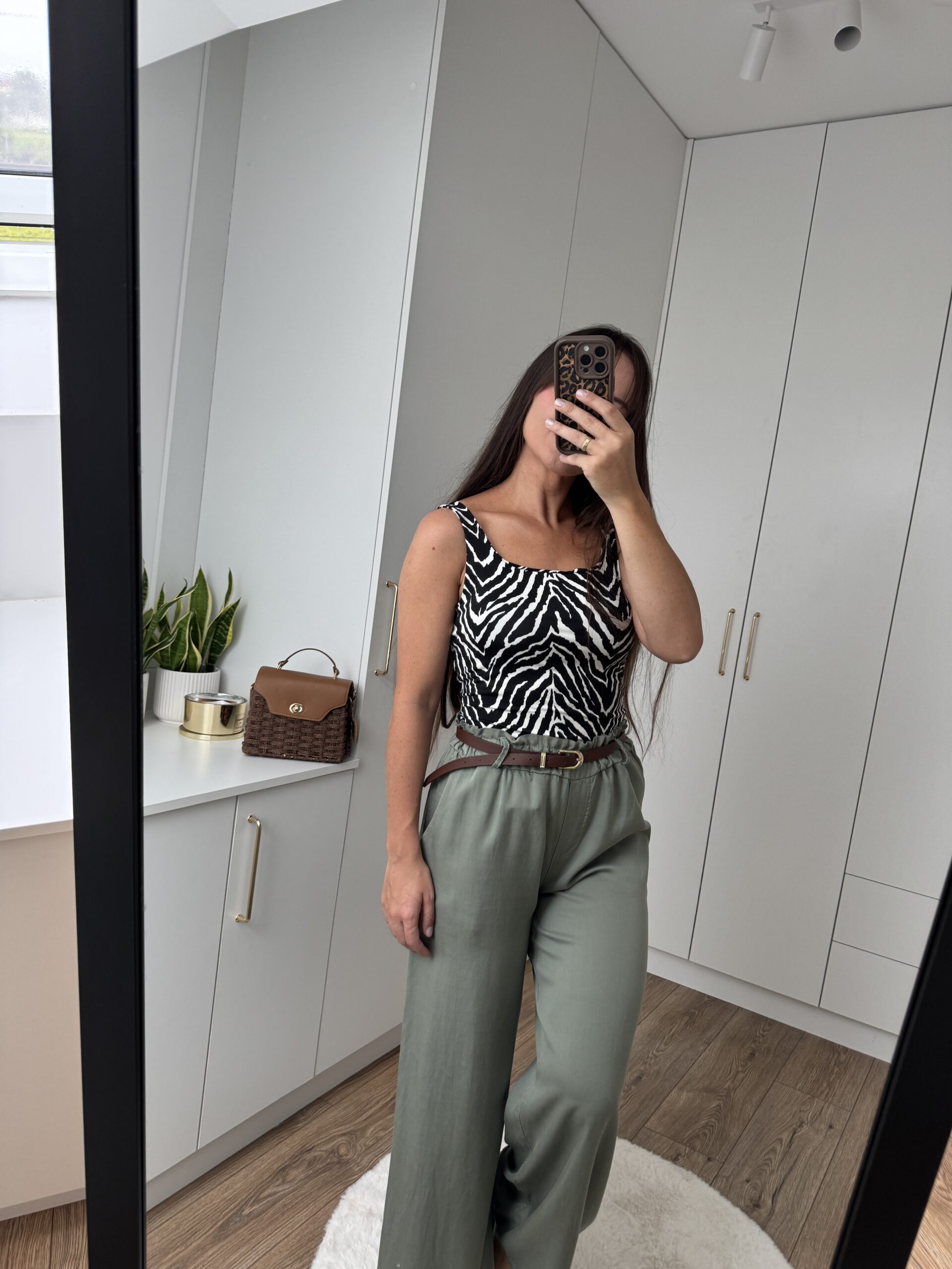 Top Na Ramiączkach Z Wbudowanymi Miseczkami 'Zebra' Top Na Ramiączkach Z Wbudowanymi Miseczkami 'Zebra' - obrazek 6
