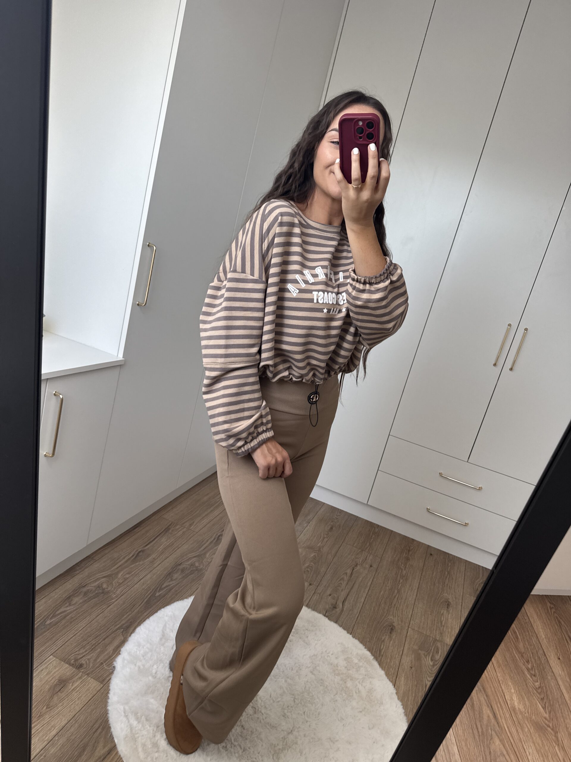 Krótka Bluza W Paski Krótka Bluza W Paski - obrazek 4