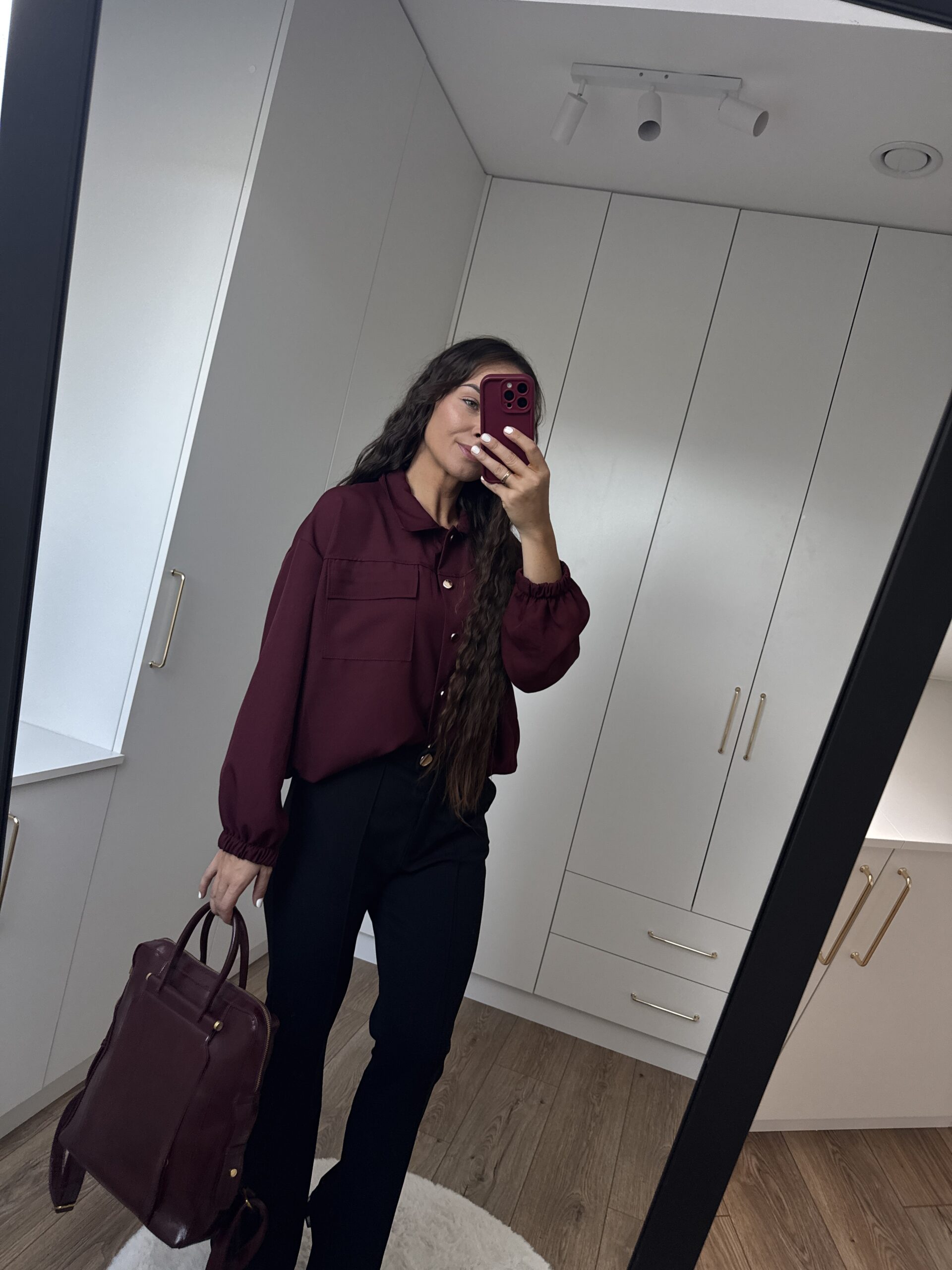 Koszula Klasyczna Oversize Rozpinana Koszula Klasyczna Oversize Rozpinana - obrazek 7