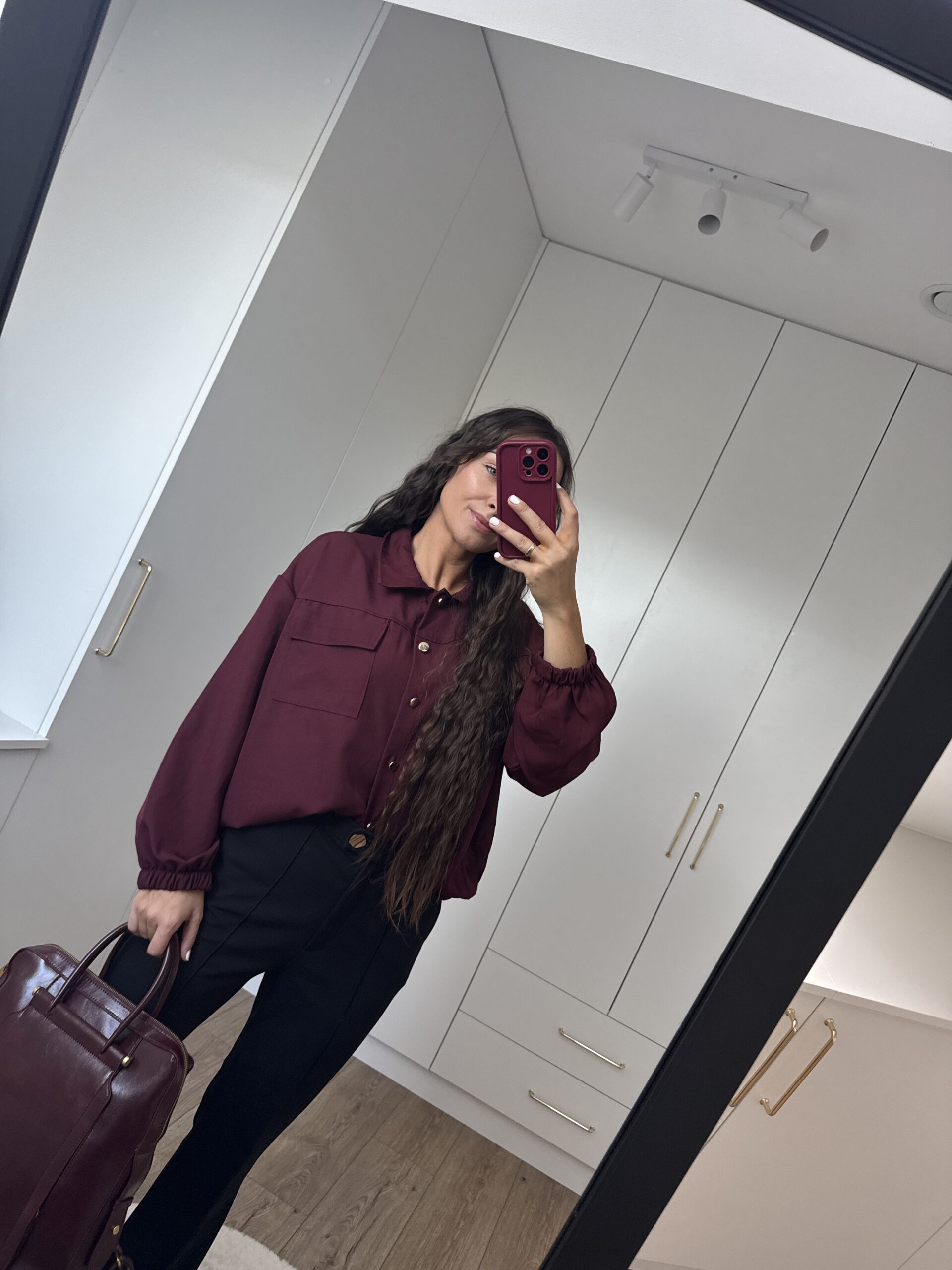 Koszula Klasyczna Oversize Rozpinana Koszula Klasyczna Oversize Rozpinana - obrazek 10