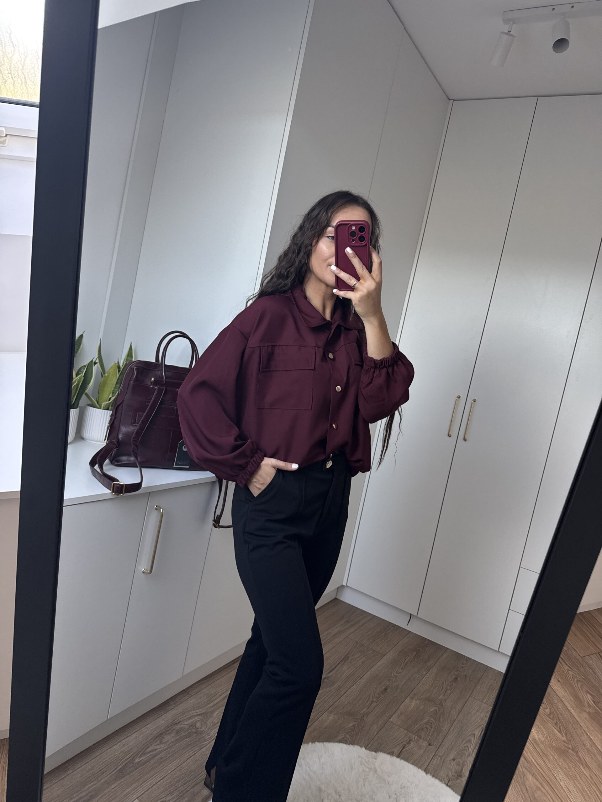 Koszula Klasyczna Oversize Rozpinana Koszula Klasyczna Oversize Rozpinana - obrazek 13