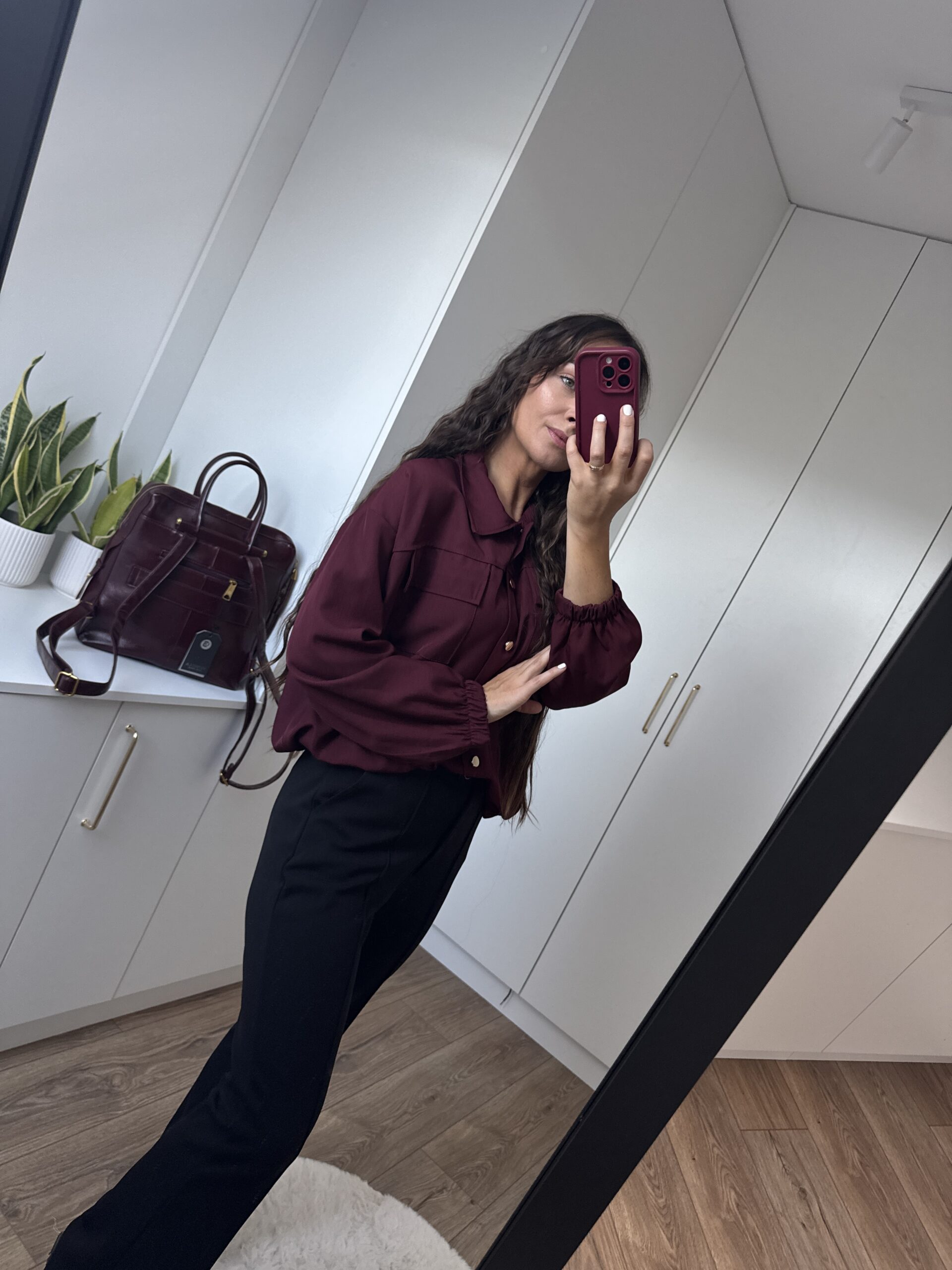 Koszula Klasyczna Oversize Rozpinana Koszula Klasyczna Oversize Rozpinana - obrazek 15