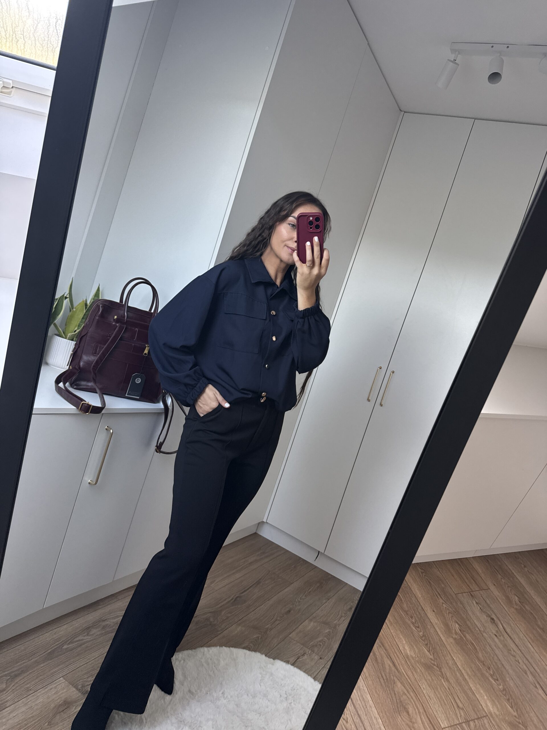 Koszula Klasyczna Oversize Rozpinana Koszula Klasyczna Oversize Rozpinana - obrazek 17