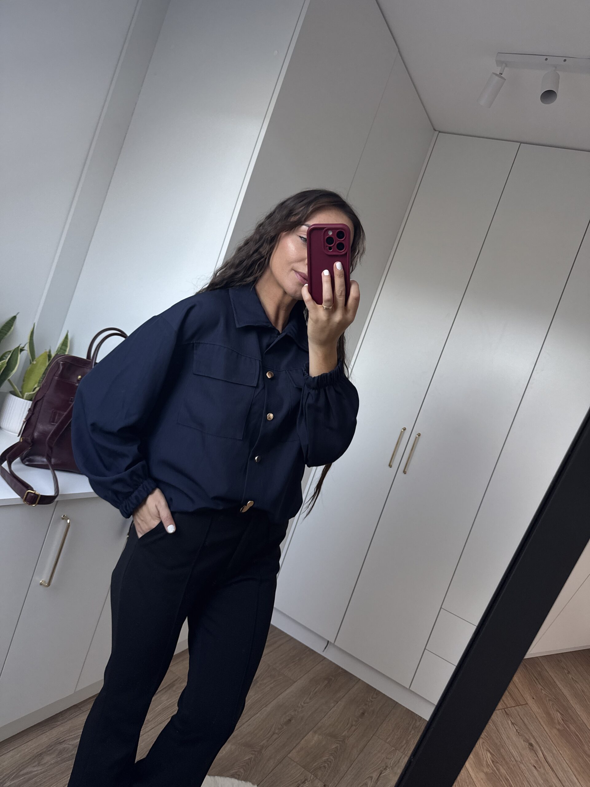 Koszula Klasyczna Oversize Rozpinana Koszula Klasyczna Oversize Rozpinana - obrazek 18