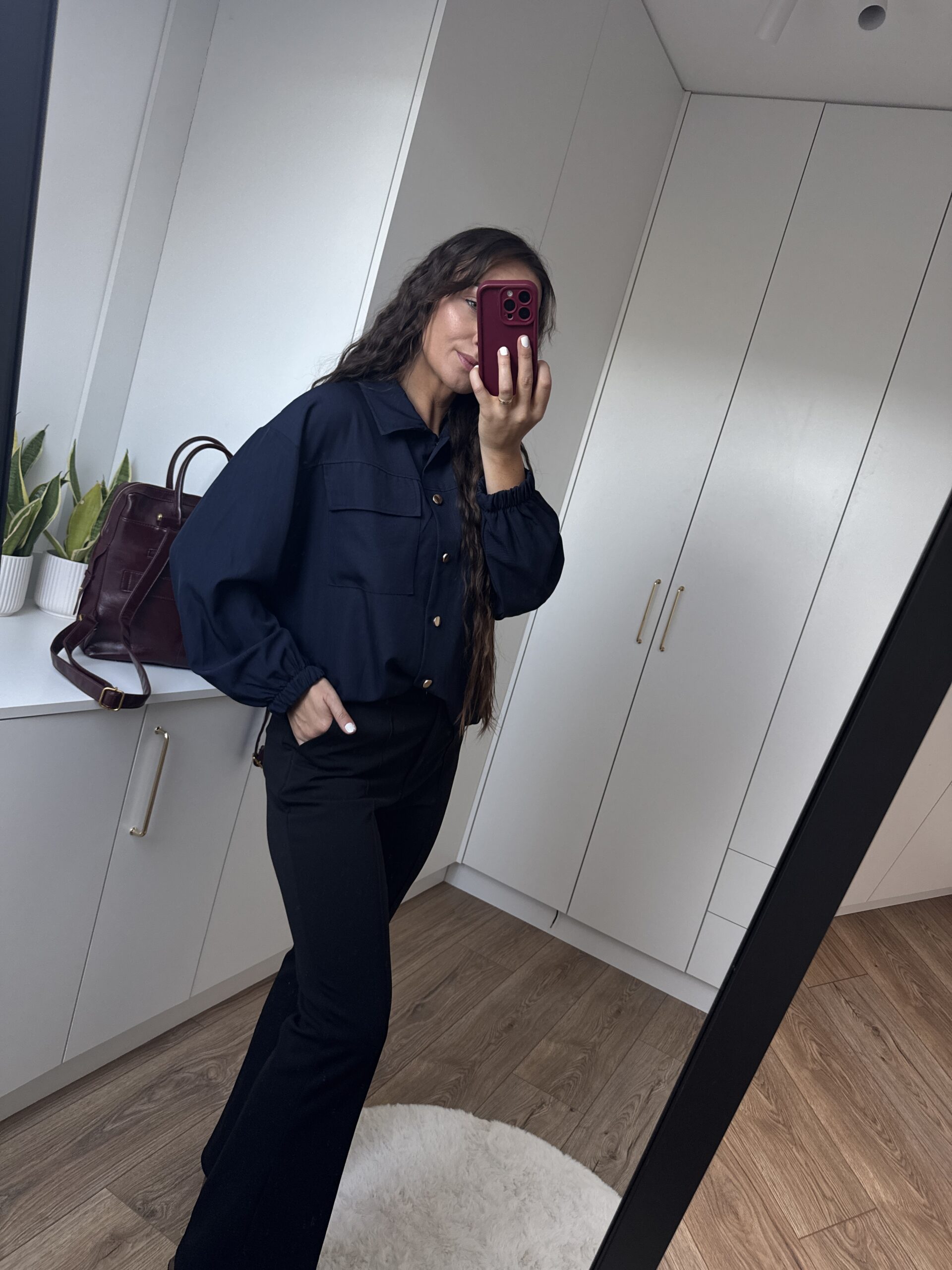 Koszula Klasyczna Oversize Rozpinana Koszula Klasyczna Oversize Rozpinana - obrazek 20