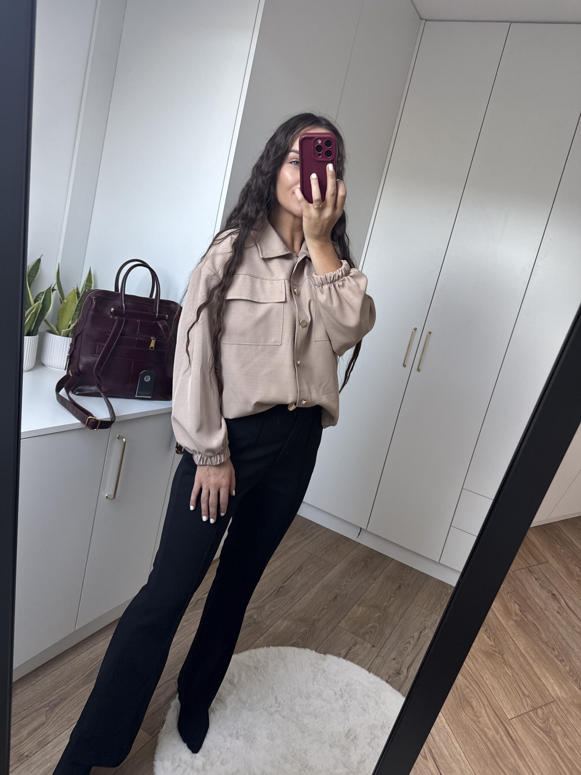 Koszula Klasyczna Oversize Rozpinana Koszula Klasyczna Oversize Rozpinana - obrazek 26