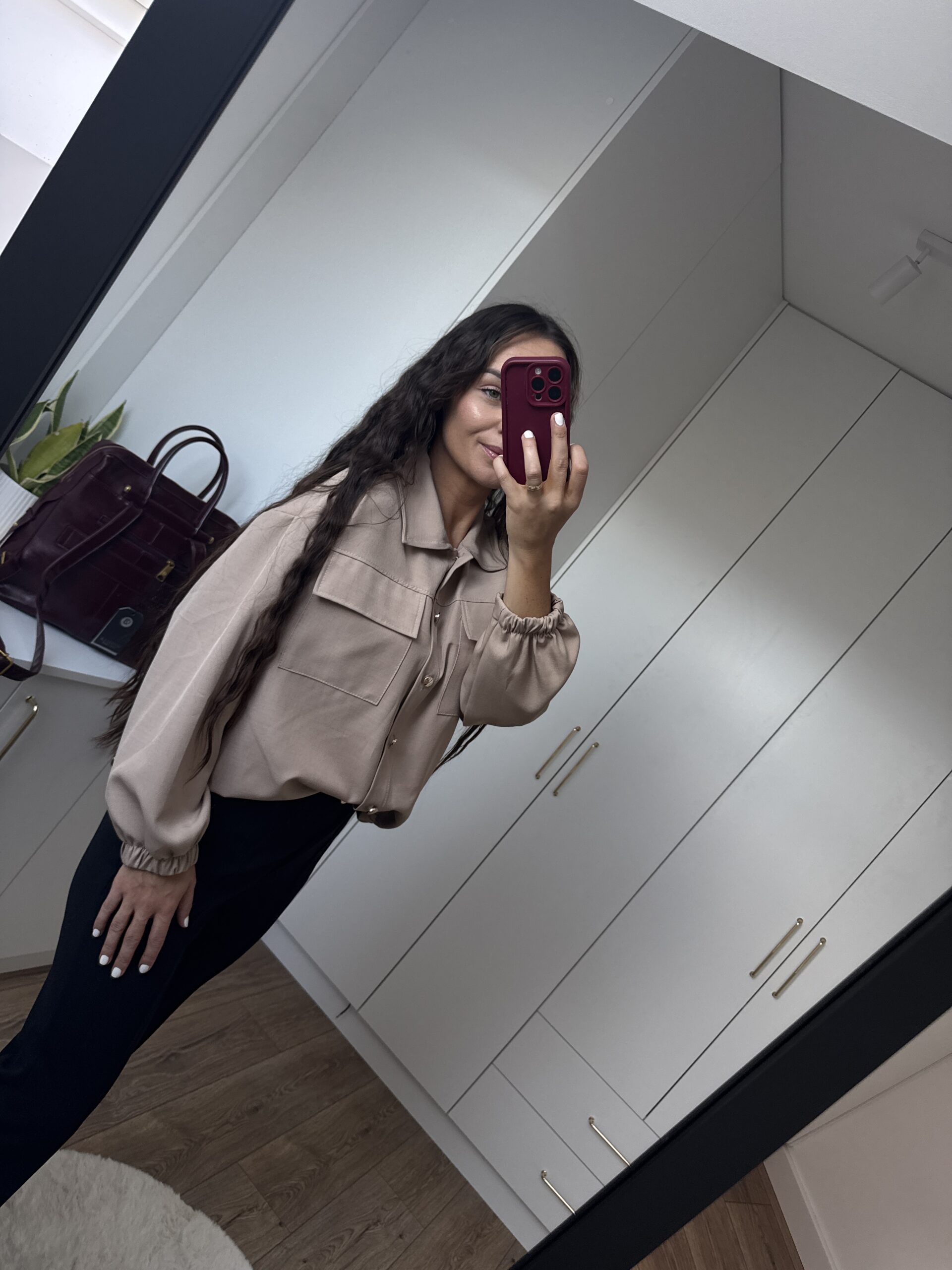 Koszula Klasyczna Oversize Rozpinana Koszula Klasyczna Oversize Rozpinana - obrazek 27