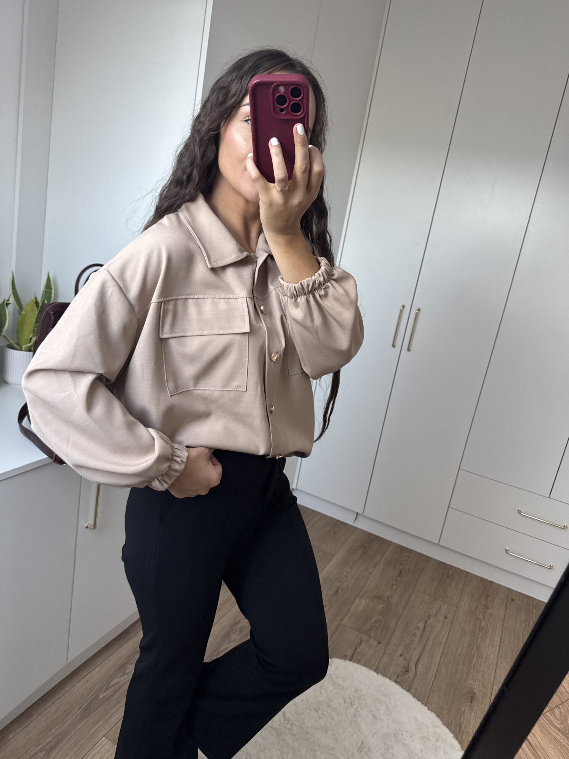 Koszula Klasyczna Oversize Rozpinana Koszula Klasyczna Oversize Rozpinana - obrazek 28