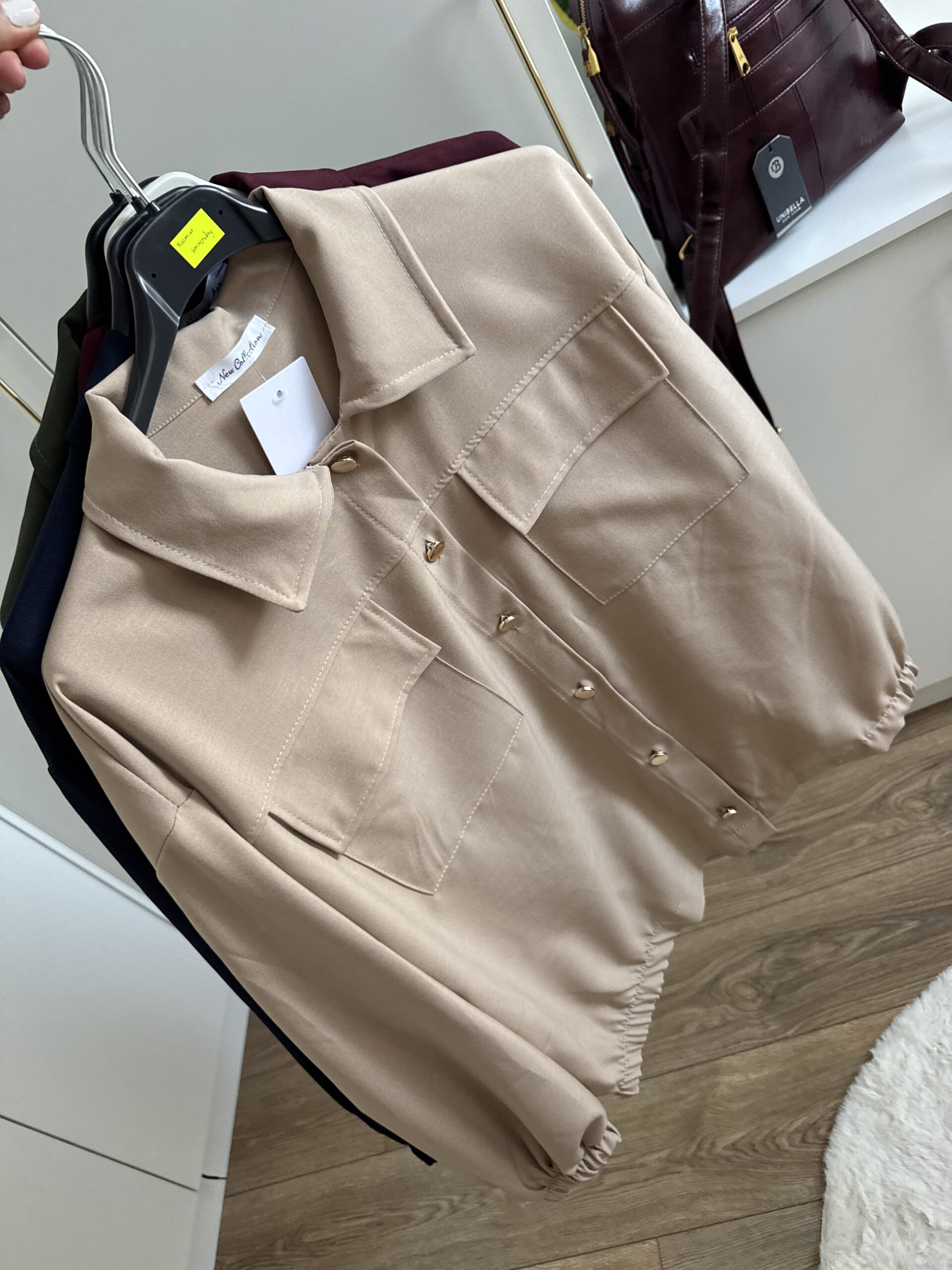 Koszula Klasyczna Oversize Rozpinana Koszula Klasyczna Oversize Rozpinana - obrazek 29
