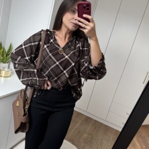 Strona Główna Bluzka Oversize Krata