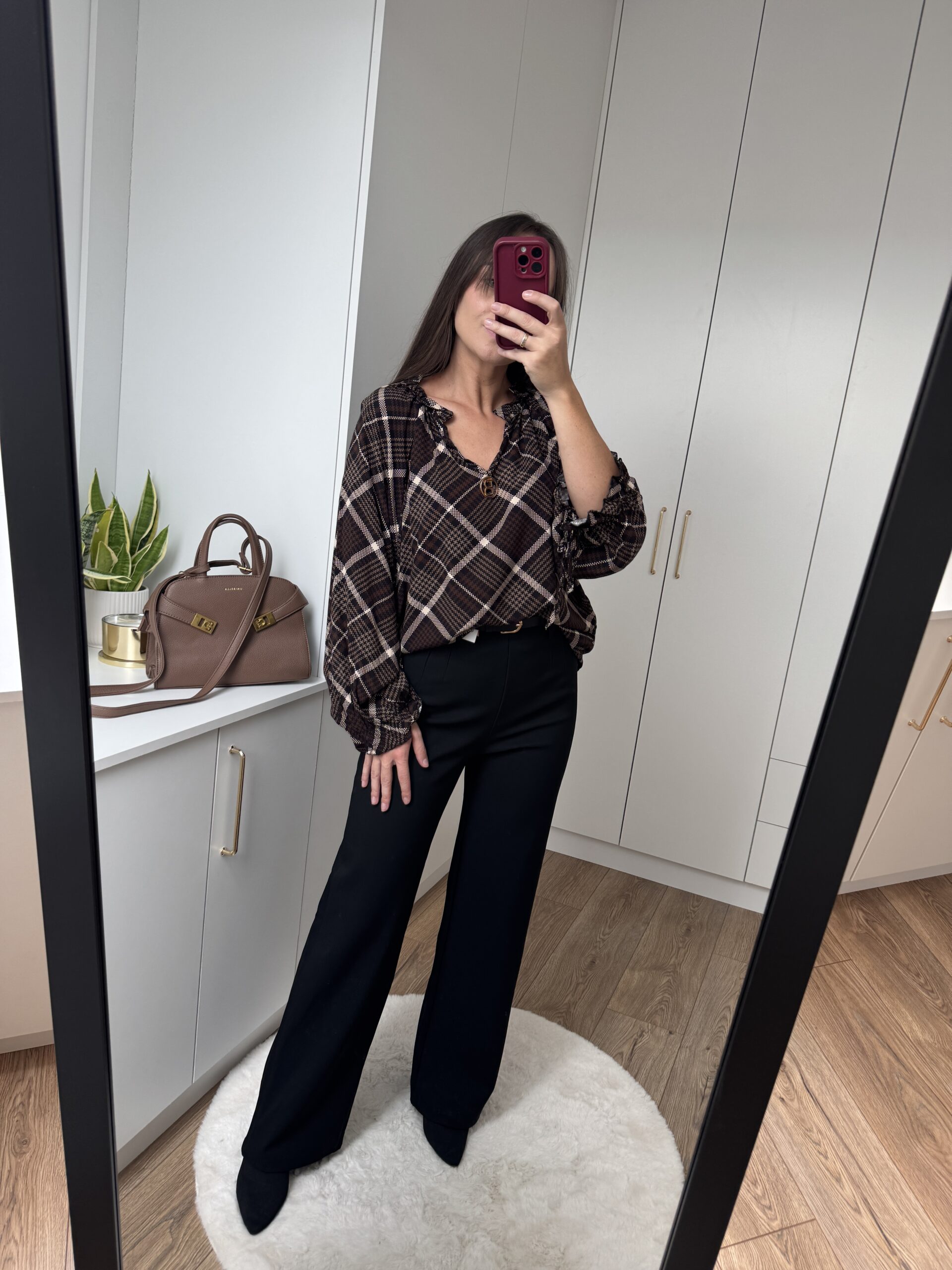 Bluzka Oversize Krata Bluzka Oversize Krata - obrazek 6