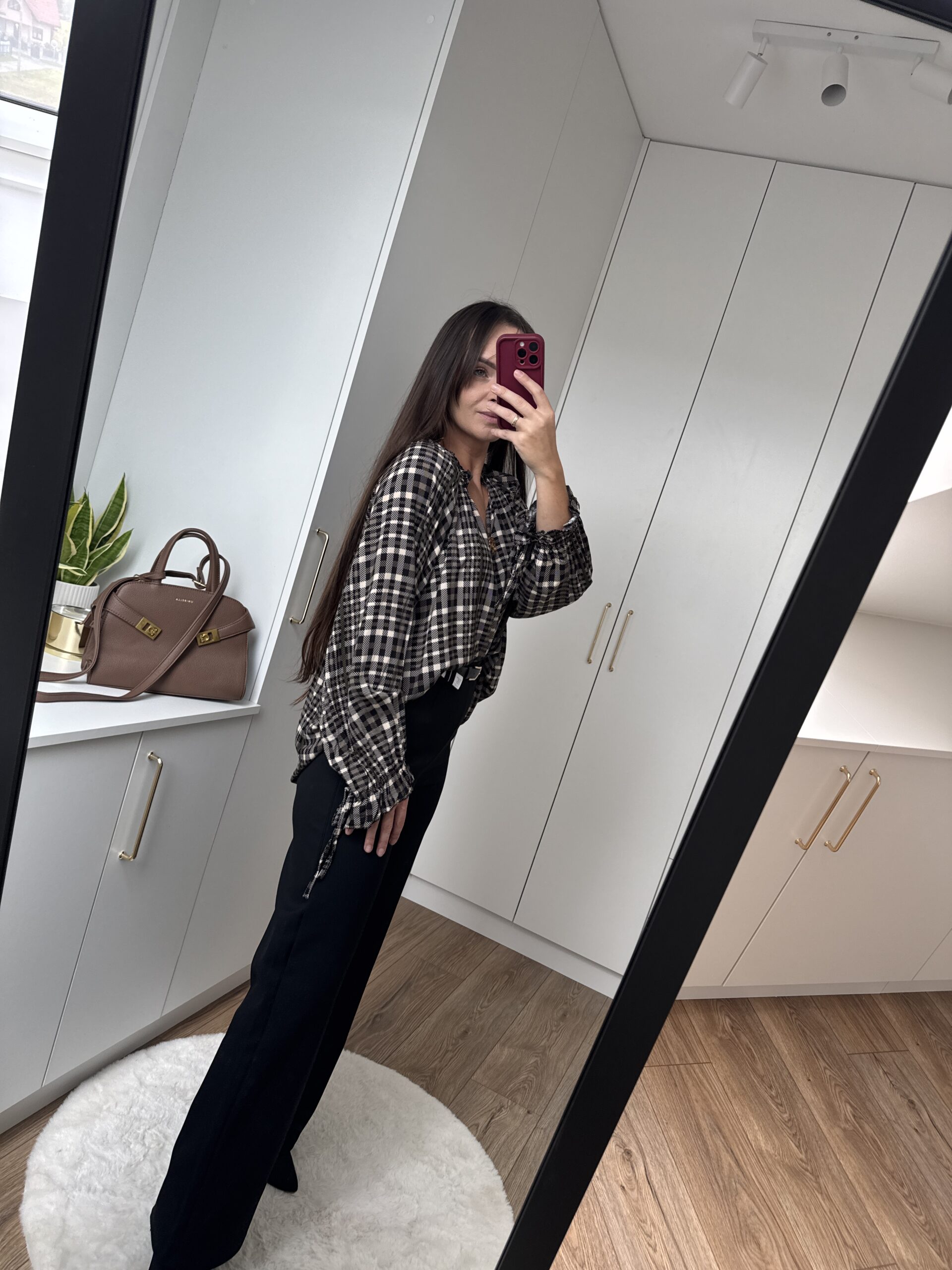 Bluzka Oversize Krata Bluzka Oversize Krata - obrazek 9